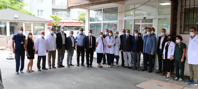 Ankara İl Sağlık Müdürümüz Hastanemizi Ziyaret Etti.